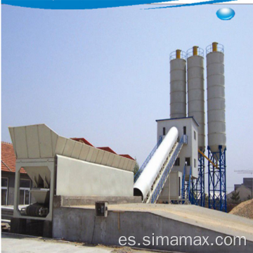 Exportación a África Planta de lotes de concreto estacionarios HZS90